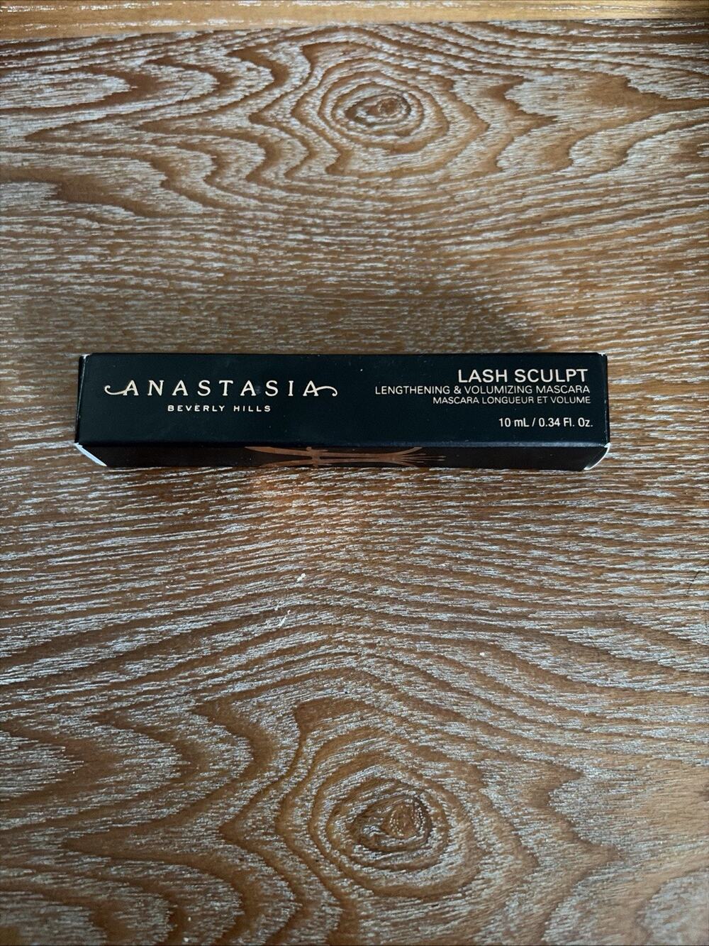 Anastasia Beverly Hills Lash Sculpt Lengthening & Volumizing Mascara BLACK NIB